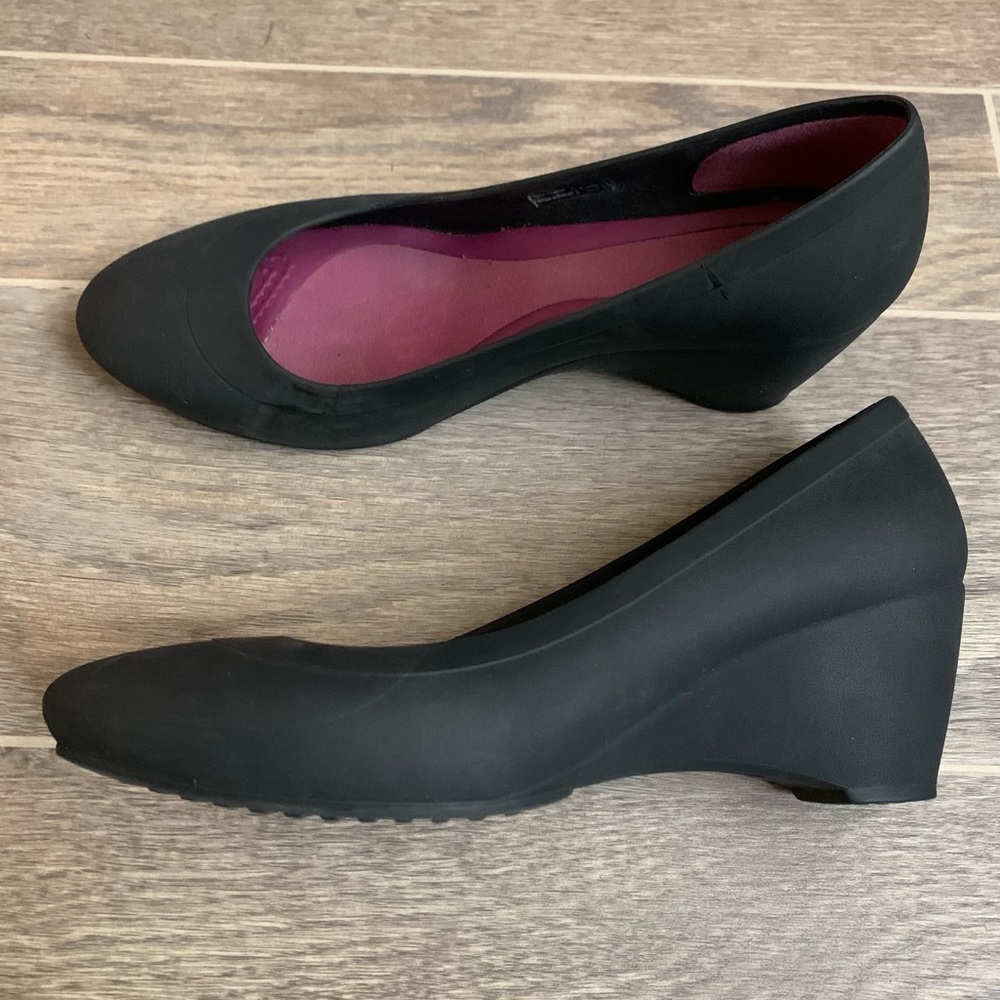 Wedge Crocs